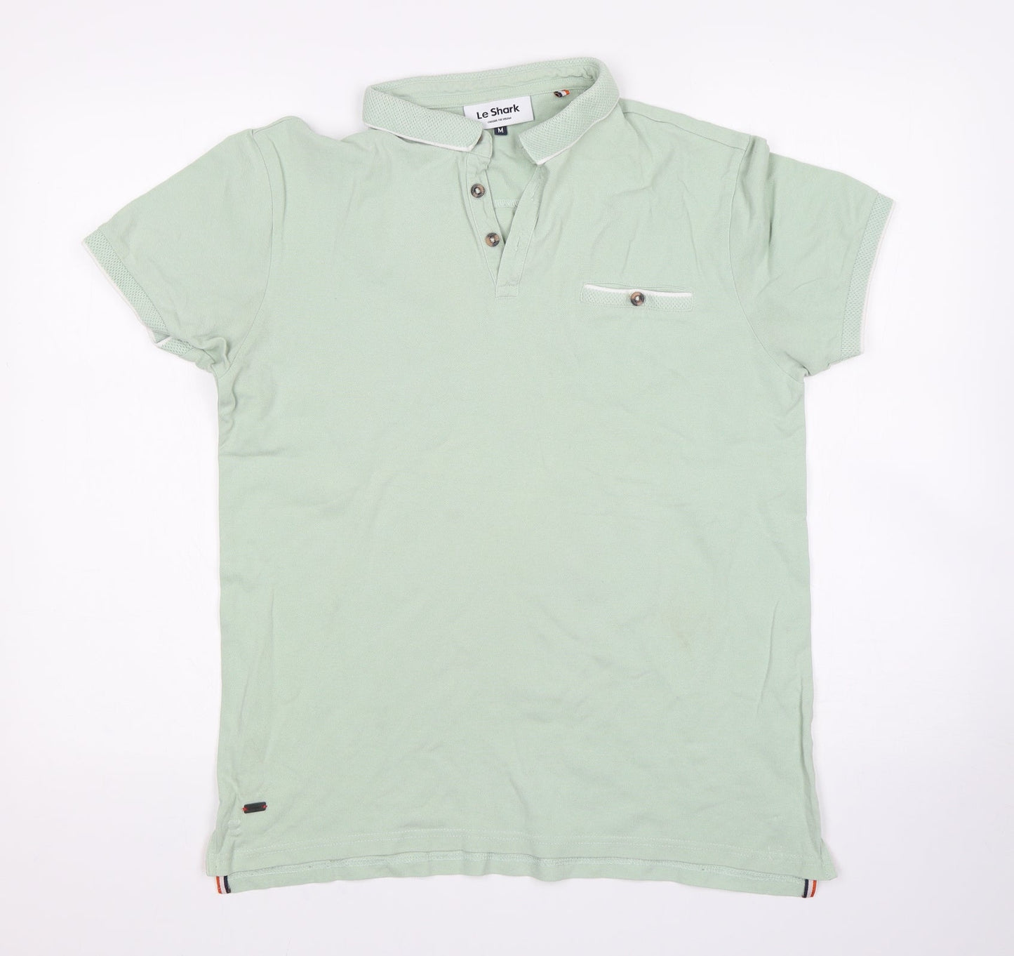 Le Shark Womens Green   Basic Polo Size M