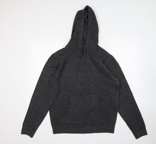 Prewron Womens Grey   Pullover Hoodie Size M