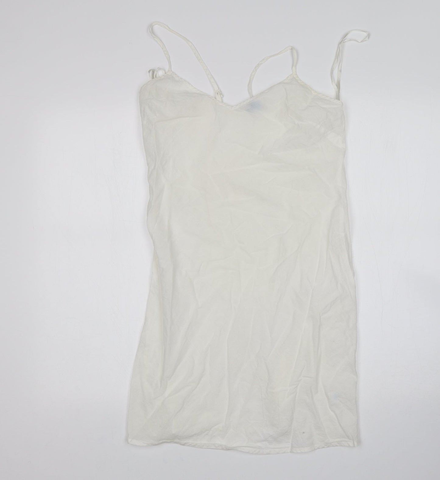 Oasis Womens White   Basic Tank Size 8