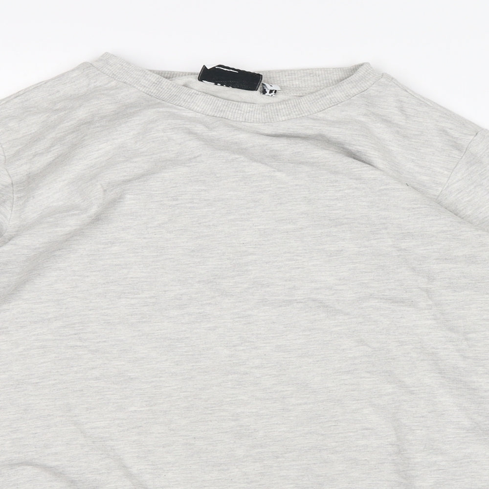 ASOS Womens Grey   Pullover Sweatshirt Size 8