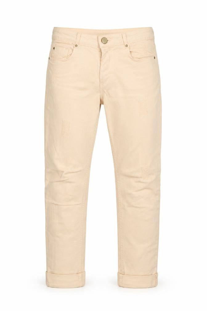Zara Womens Beige   Cropped Jeans Size 6 L25 in