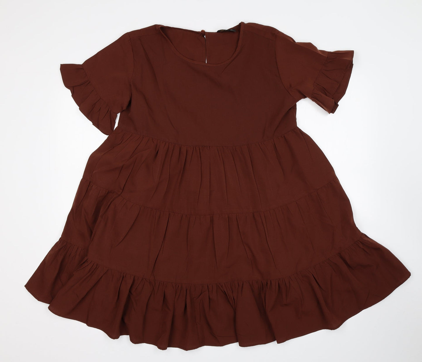 City Lights Womens Brown   A-Line  Size 8