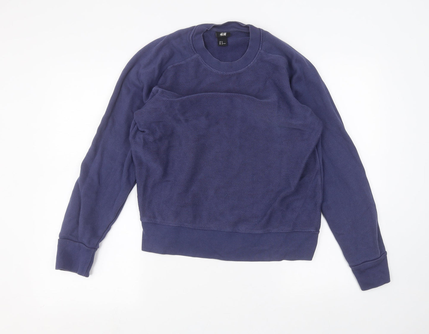 H&M Womens Blue   Pullover Jumper Size M