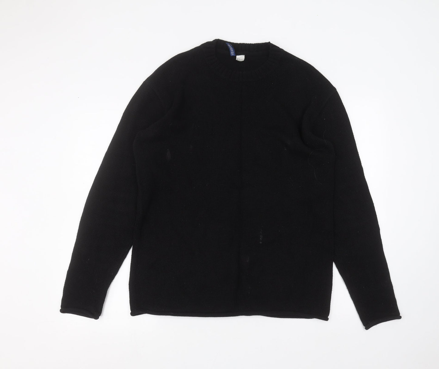 H&M Womens Black   Pullover Jumper Size S