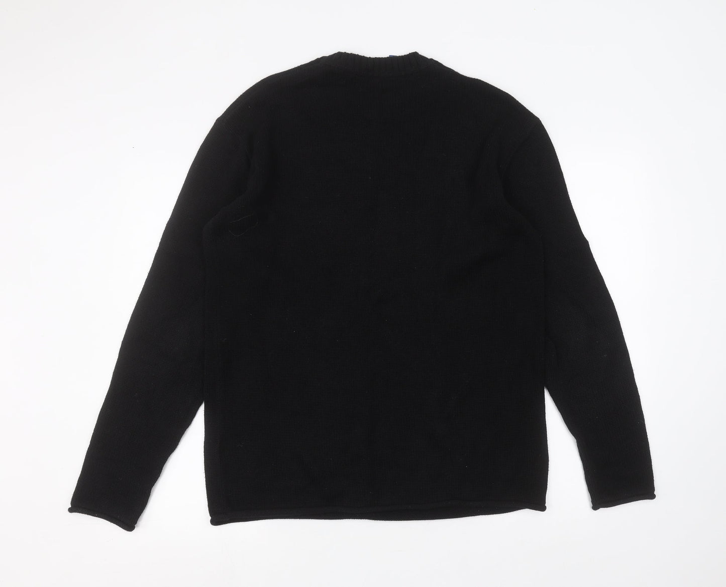 H&M Womens Black   Pullover Jumper Size S