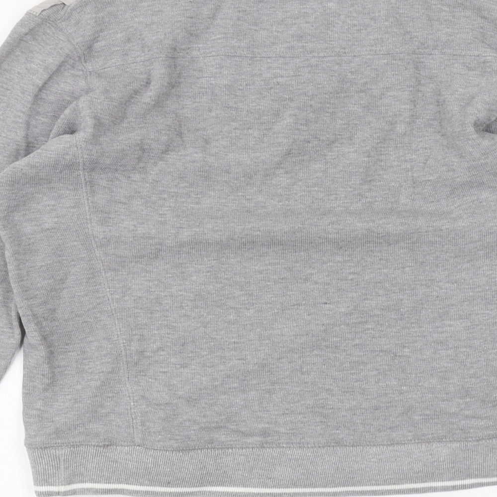 Lee Cooper Mens Grey   Pullover Jumper Size S