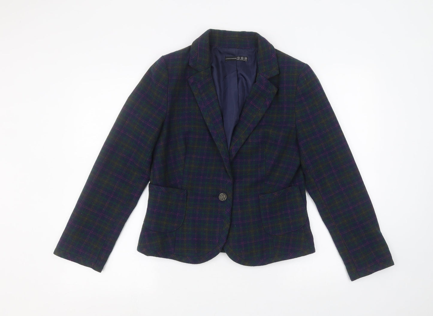 Atmosphere Womens Blue   Jacket  Size 12