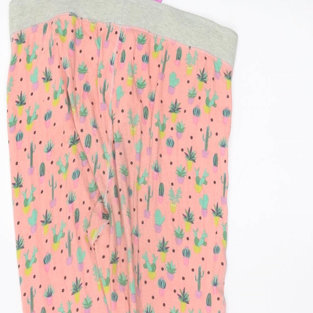 Primark Womens Pink   Trousers  Size M L25 in