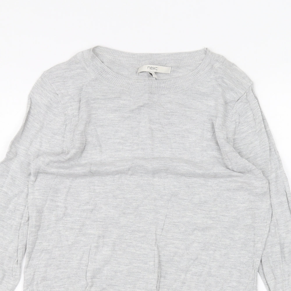 NEXT Womens Grey   Basic T-Shirt Size 8