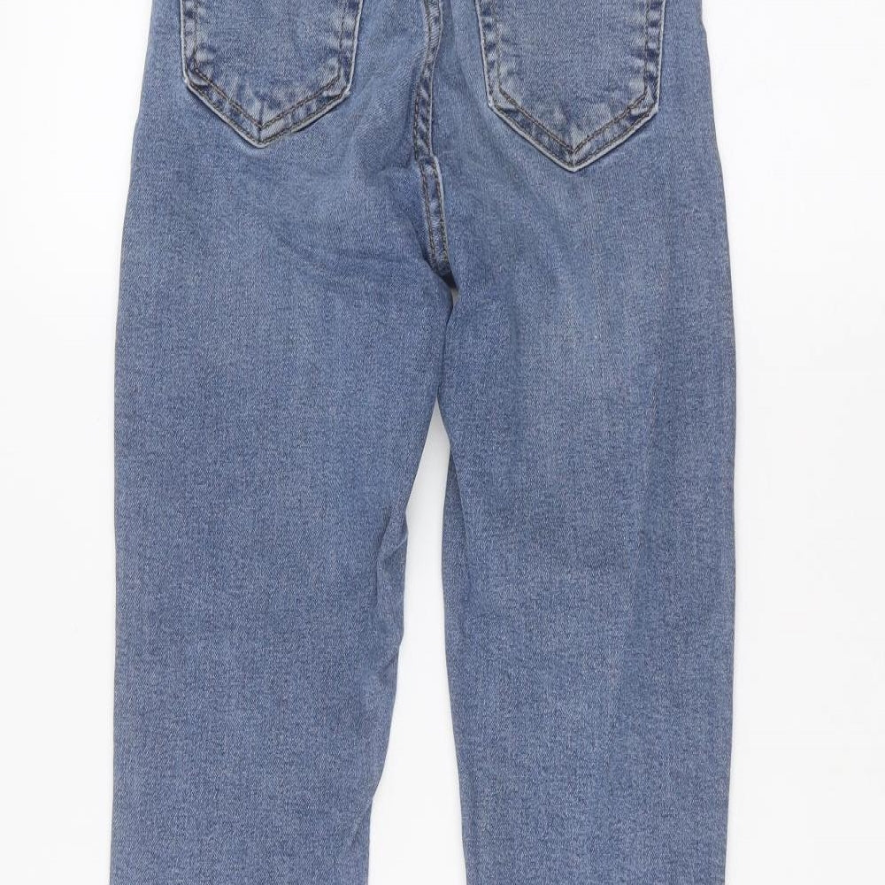 Topshop Womens Blue   Skinny Jeans Size 24 in L27 in