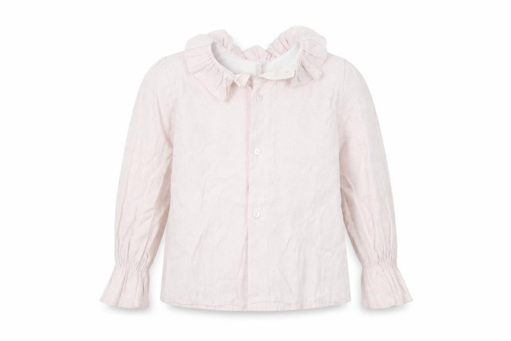 Yoedu Girls Pink Animal Print  Basic Button-Up Size 5 Years