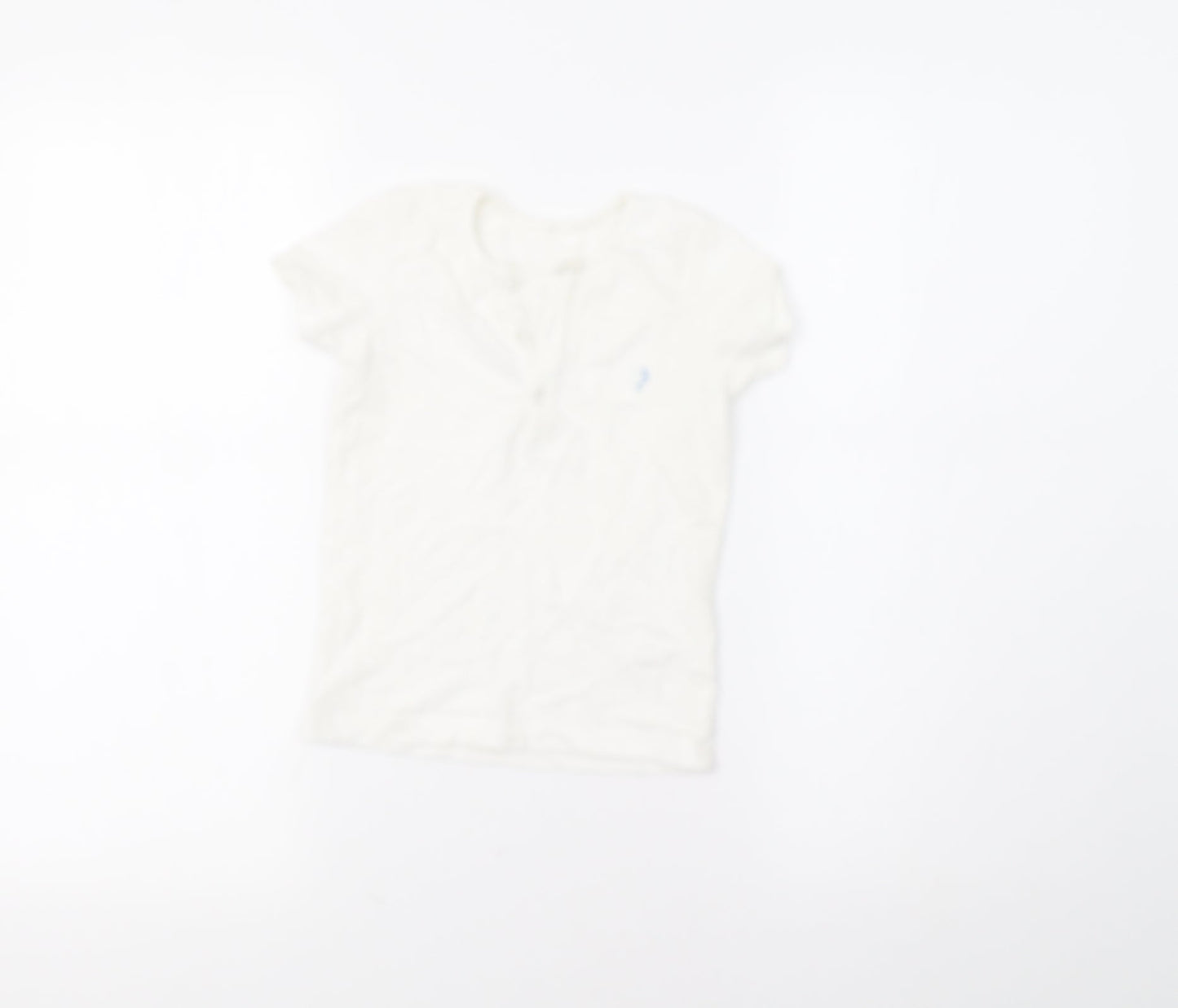 George Boys White   Basic Polo Size 3-4 Years