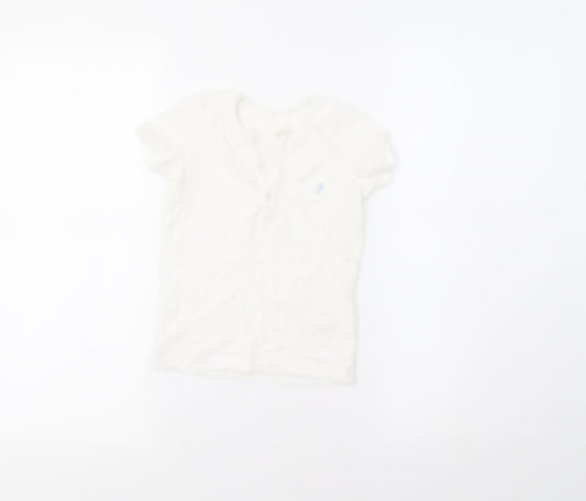 George Boys White   Basic Polo Size 3-4 Years
