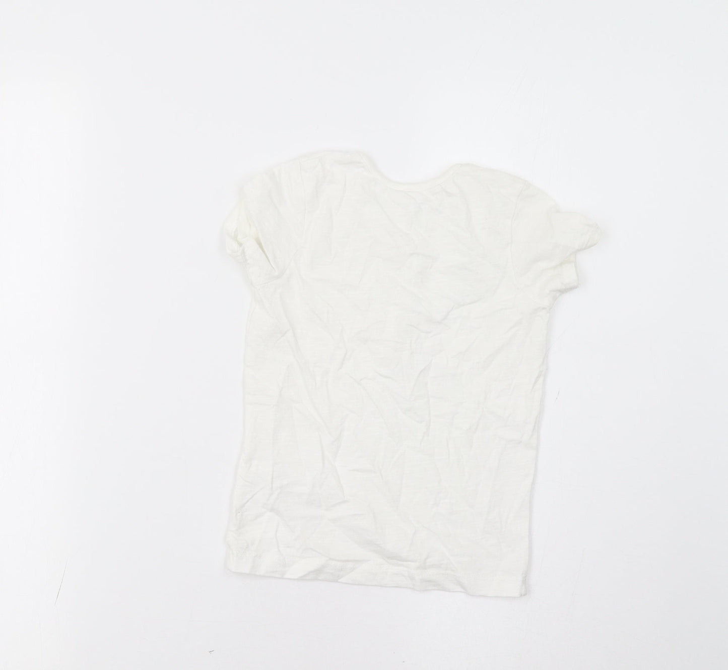 George Boys White   Basic Polo Size 3-4 Years