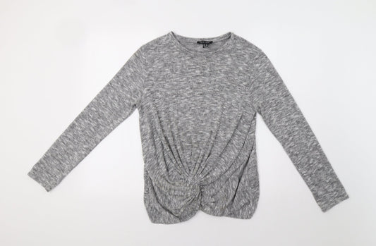 New Look Womens Grey   Pullover Jumper Size 14