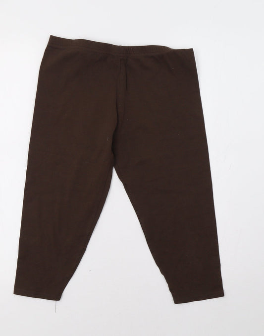 Red Herring Girls Brown   Jegging Trousers Size 13-14 Years