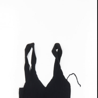 Preloved Oysho Womens Black   Basic Tank Size XS - Detail