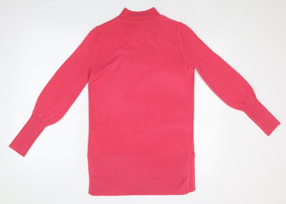 Marks & Spencer Womens Pink   Pullover Jumper Size S