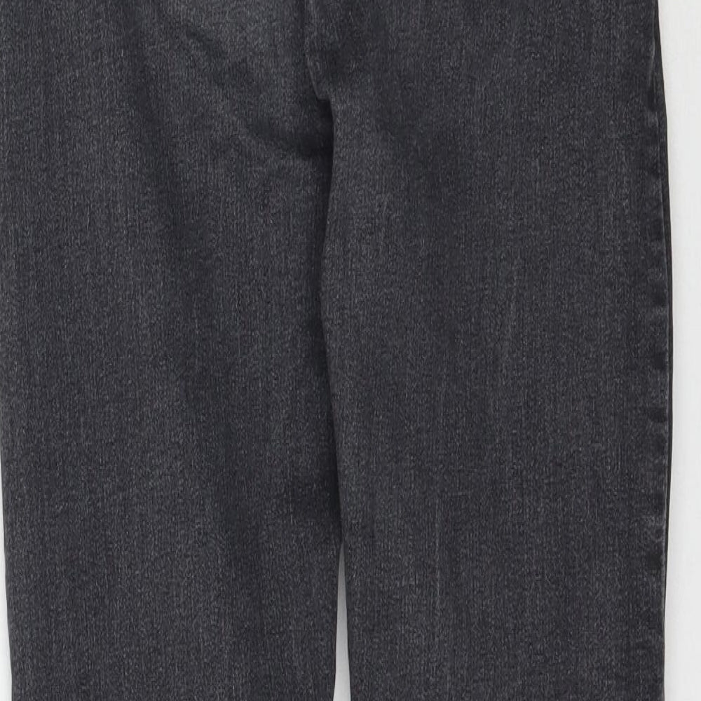 Preworn Womens Grey  Denim Skinny Jeans Size 26 L26 in