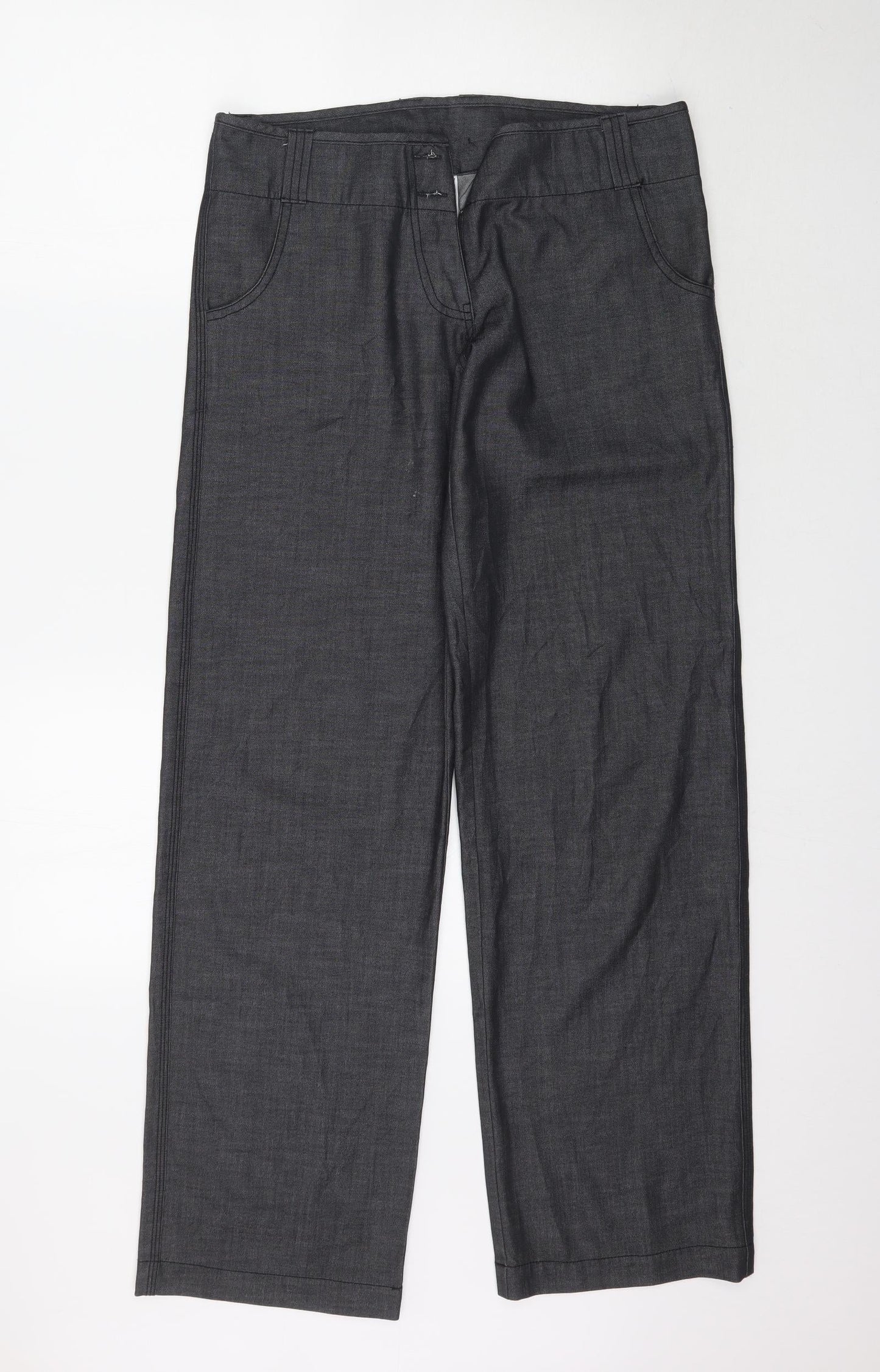 Preworn Womens Grey   Trousers  Size 32 L32 in - Work Office