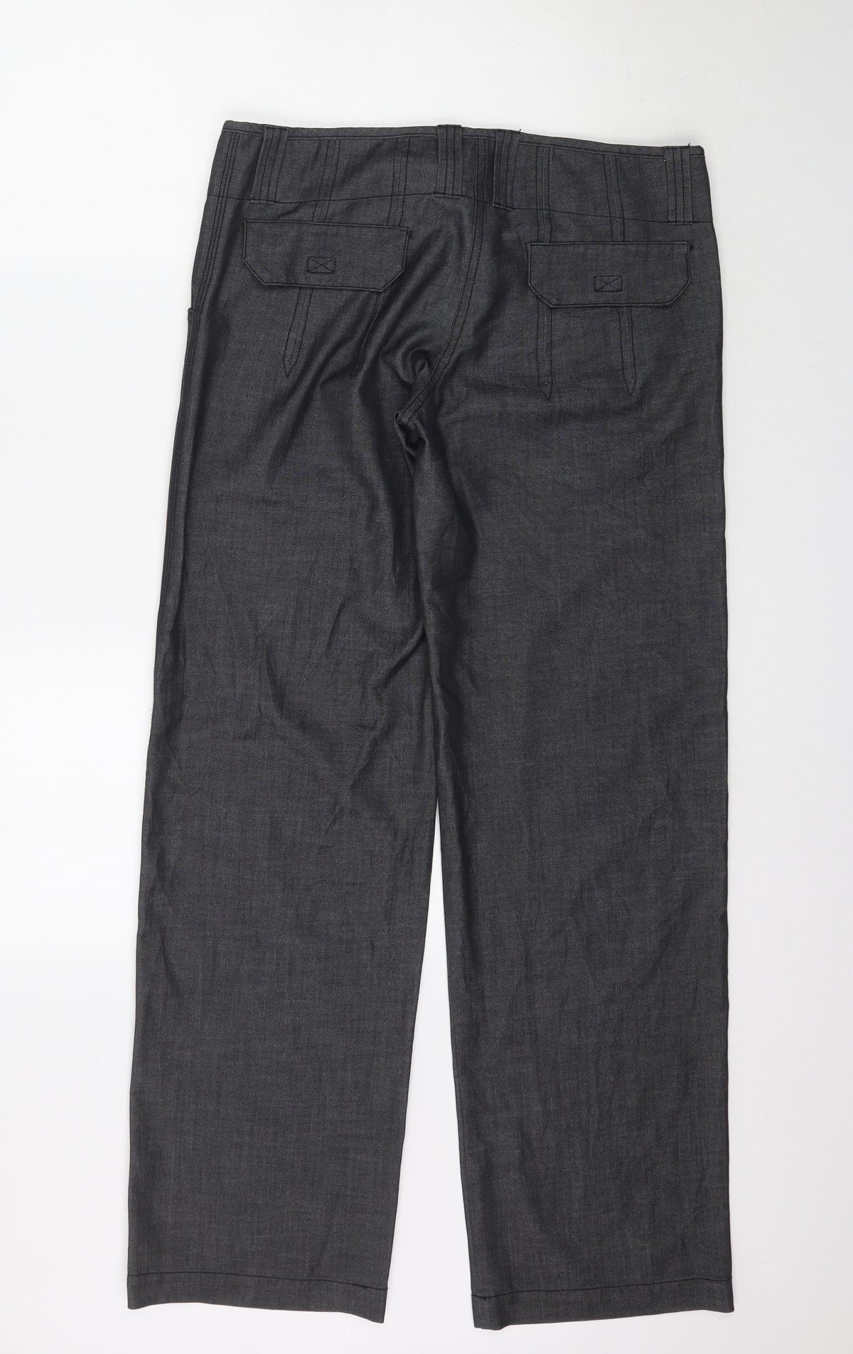 Preworn Womens Grey   Trousers  Size 32 L32 in - Work Office