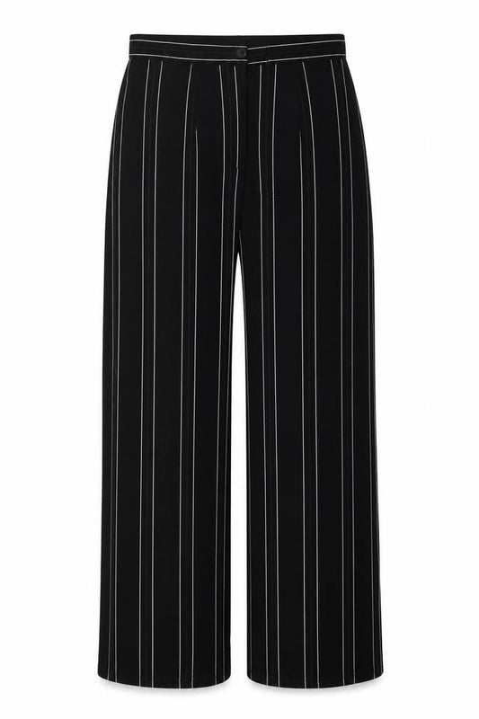 Preworn Womens  Striped  Trousers  Size S L29 in