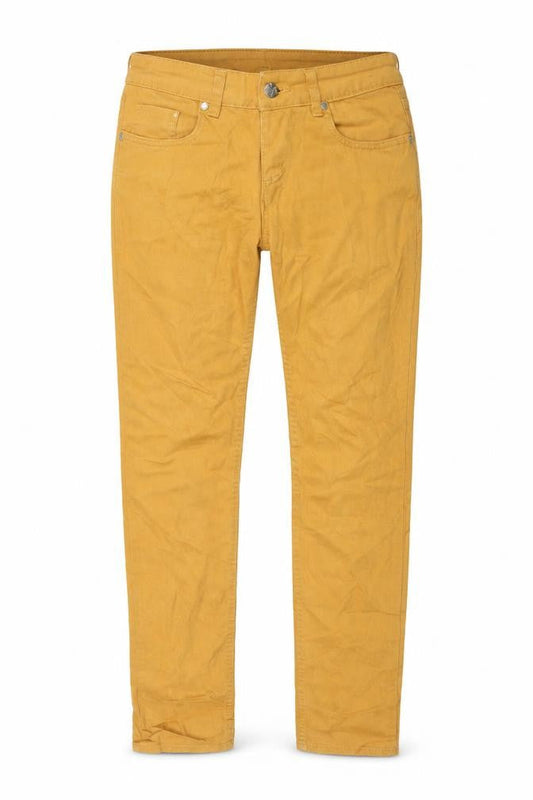 Carg Jeans Womens Yellow  Denim Skinny Jeans Size 30 in L32 in - Mustard