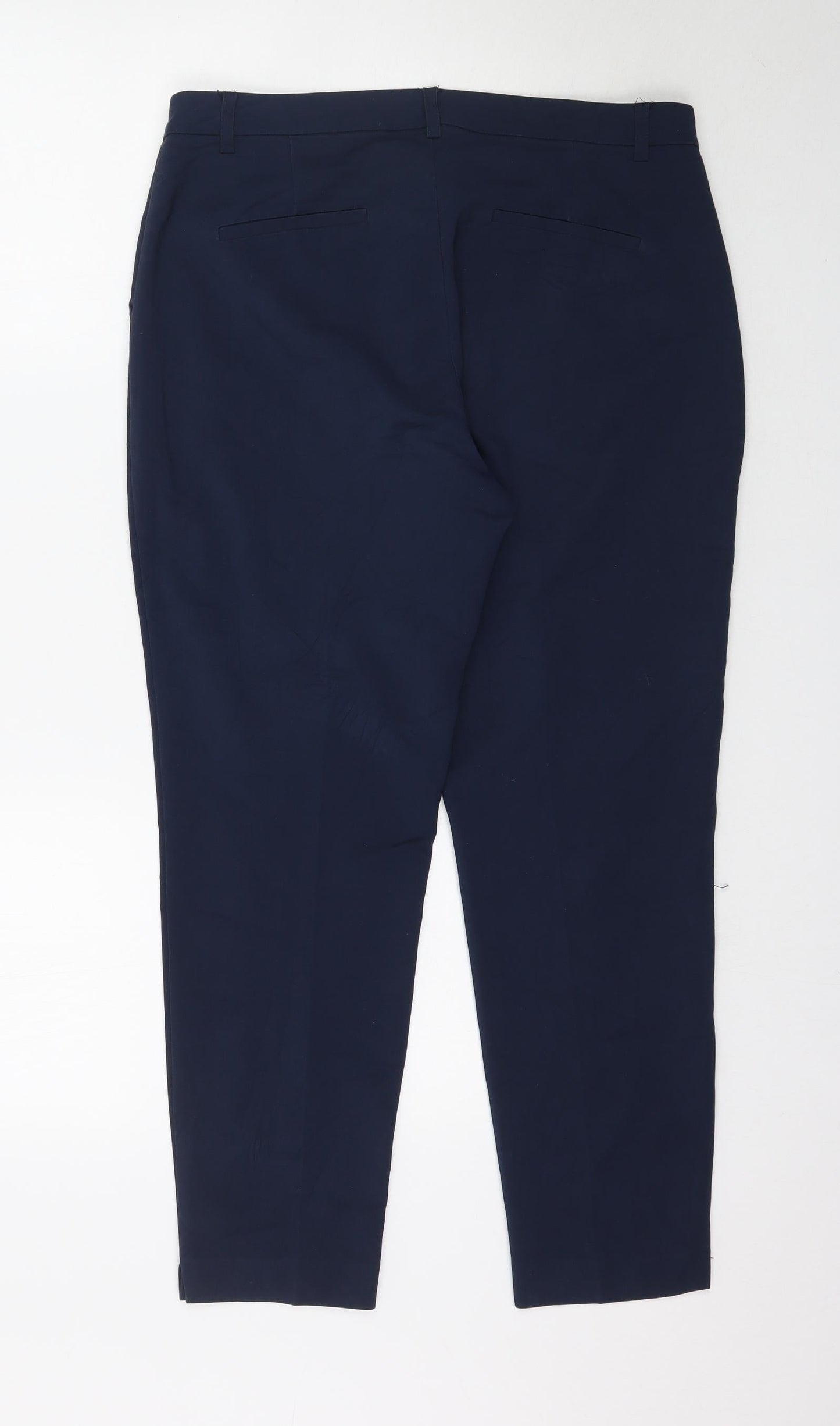 House Womens Blue   Trousers  Size L L26 in - Work Office