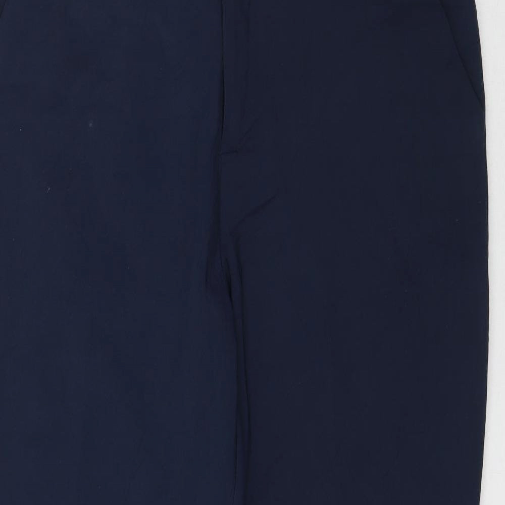 House Womens Blue   Trousers  Size L L26 in - Work Office