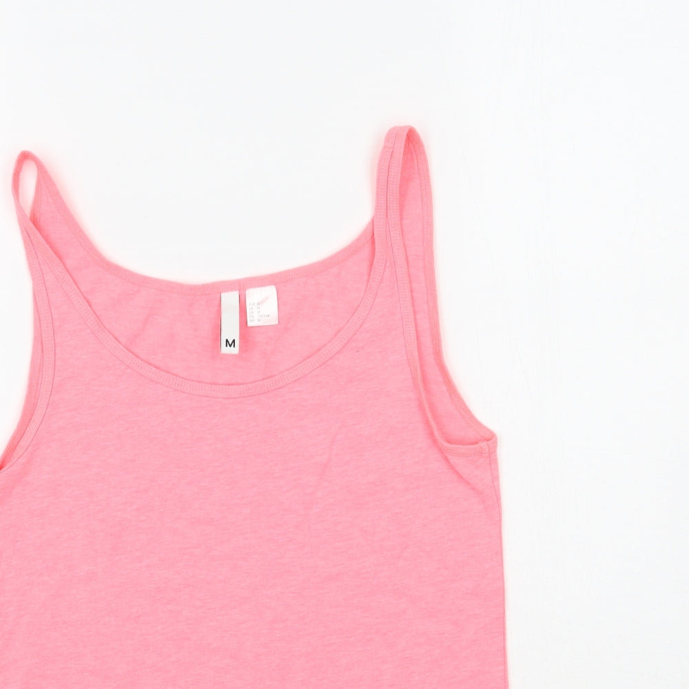 H&M Womens Pink   Basic Tank Size M