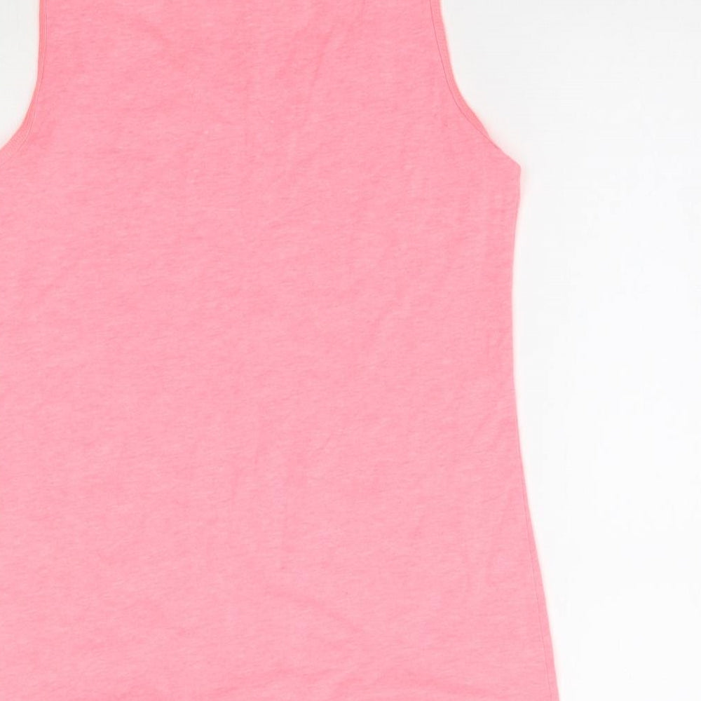 H&M Womens Pink   Basic Tank Size M
