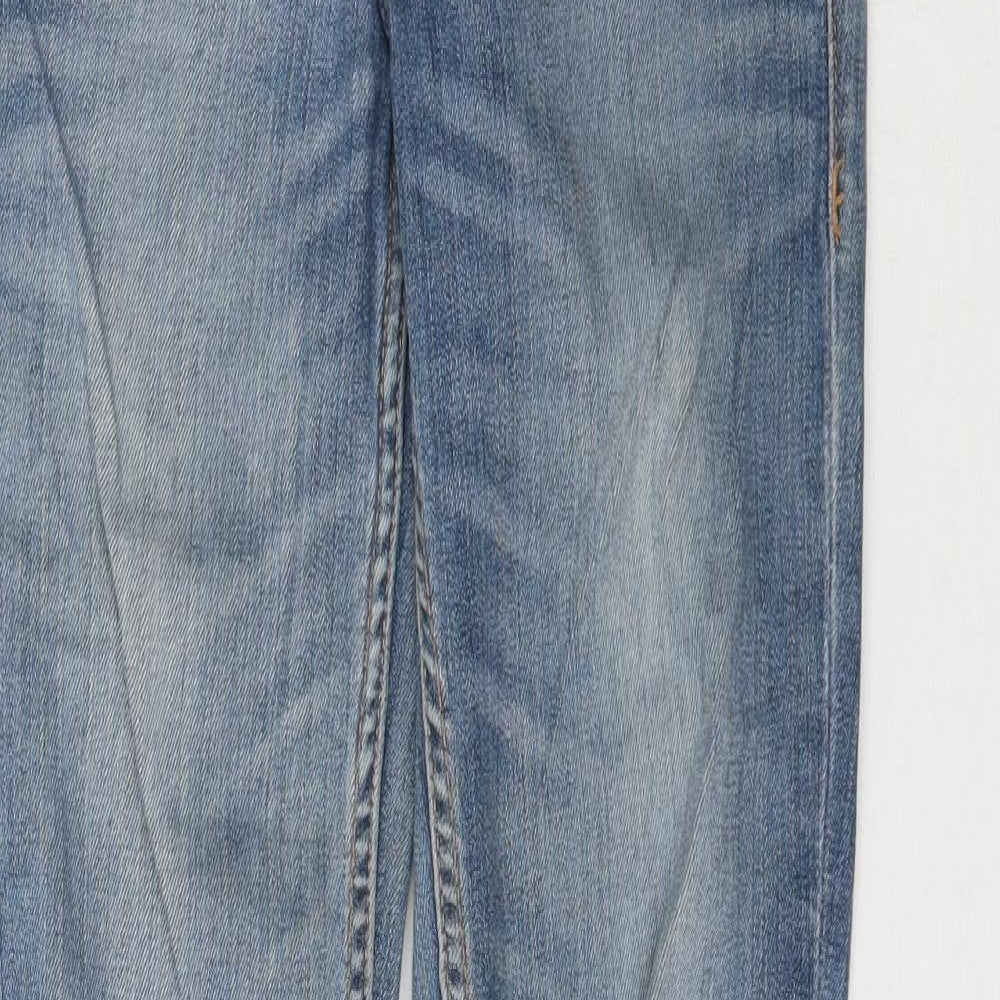 H&M Womens Blue  Denim Skinny Jeans Size 26 in L32 in