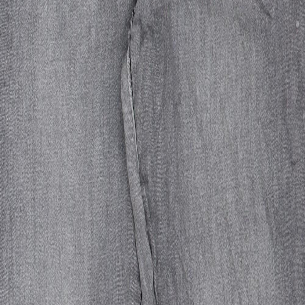 TALLY WEiJL Womens Grey  Denim Skinny Jeans Size 8 L31 in