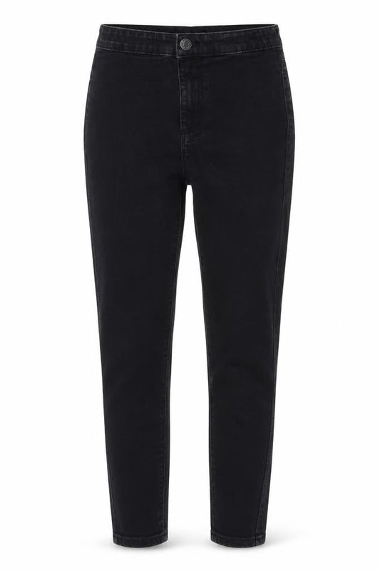 Denim Co. Womens Black  Denim Skinny Jeans Size 6 L27 in
