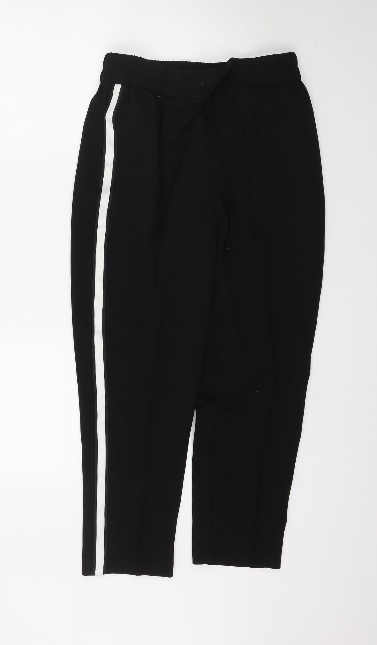 Papaya Womens Black   Trousers  Size 12 L25 in