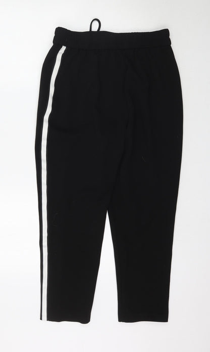 Papaya Womens Black   Trousers  Size 12 L25 in