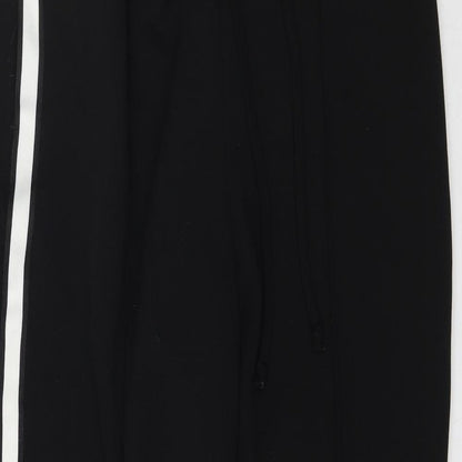 Papaya Womens Black   Trousers  Size 12 L25 in