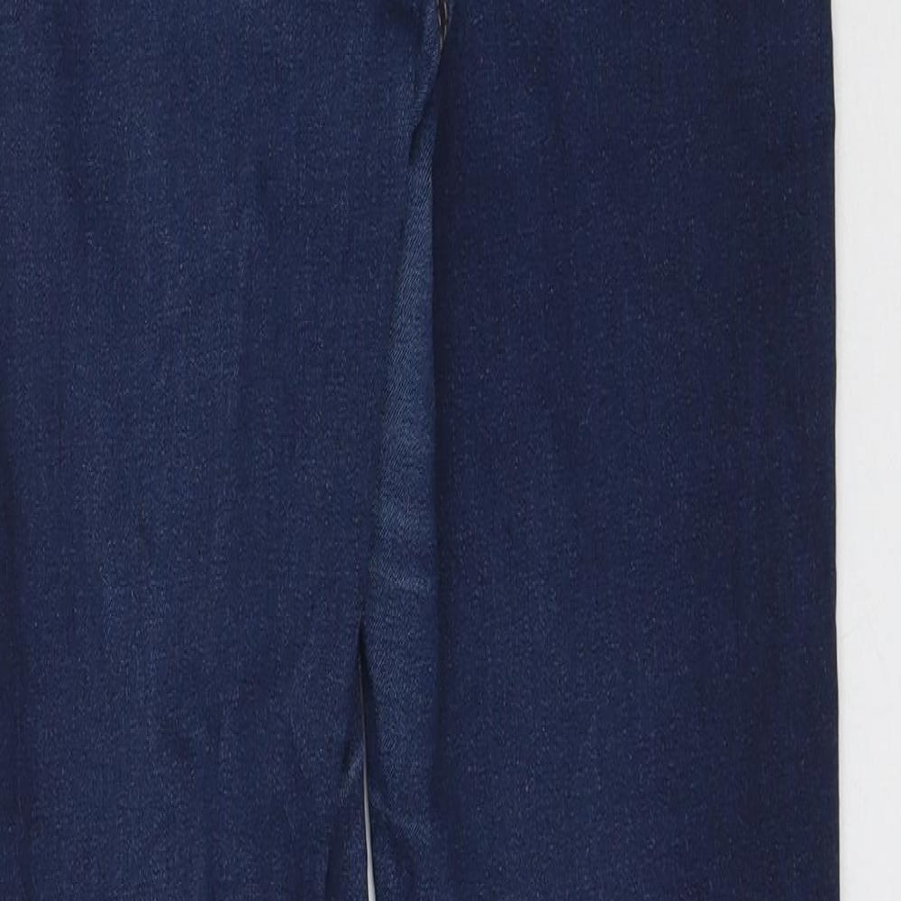 Denim Co. Womens Blue  Denim Skinny Jeans Size 10 L29 in