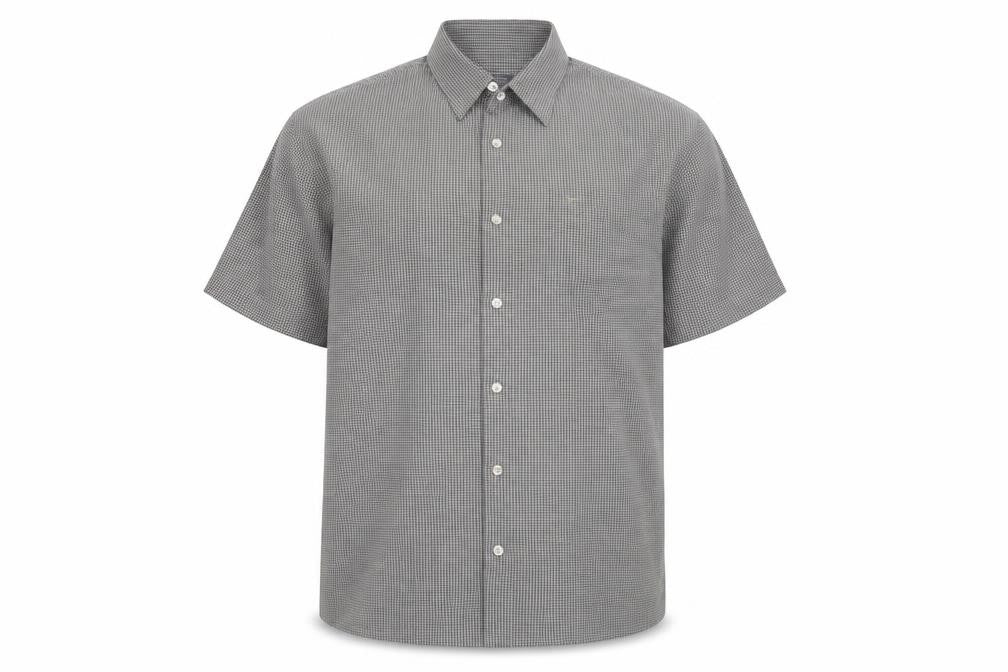 Wolsey Mens Green Check   Button-Up Size L