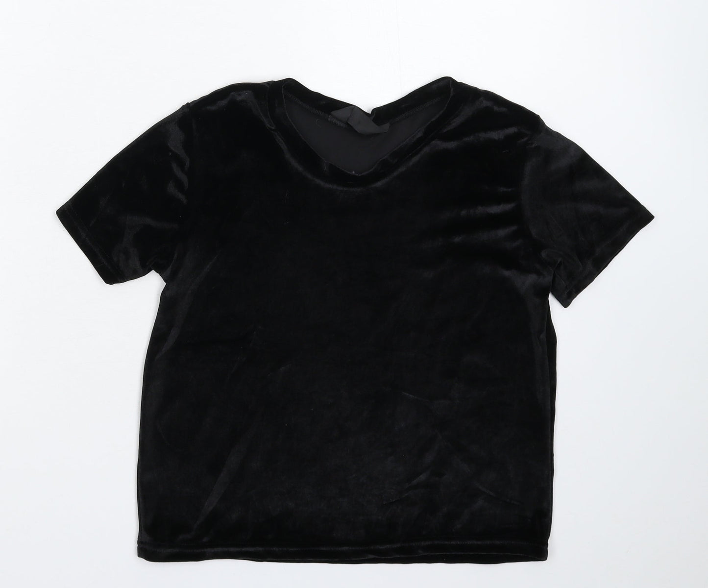 MRT Womens Black   Basic T-Shirt Size 6