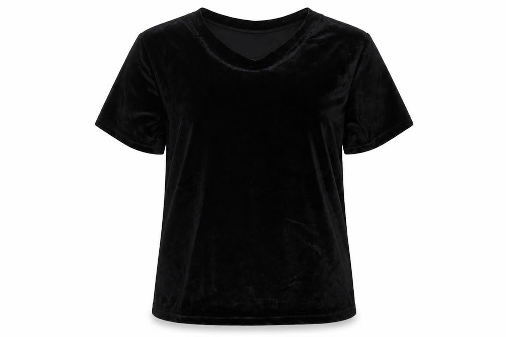 MRT Womens Black   Basic T-Shirt Size 6
