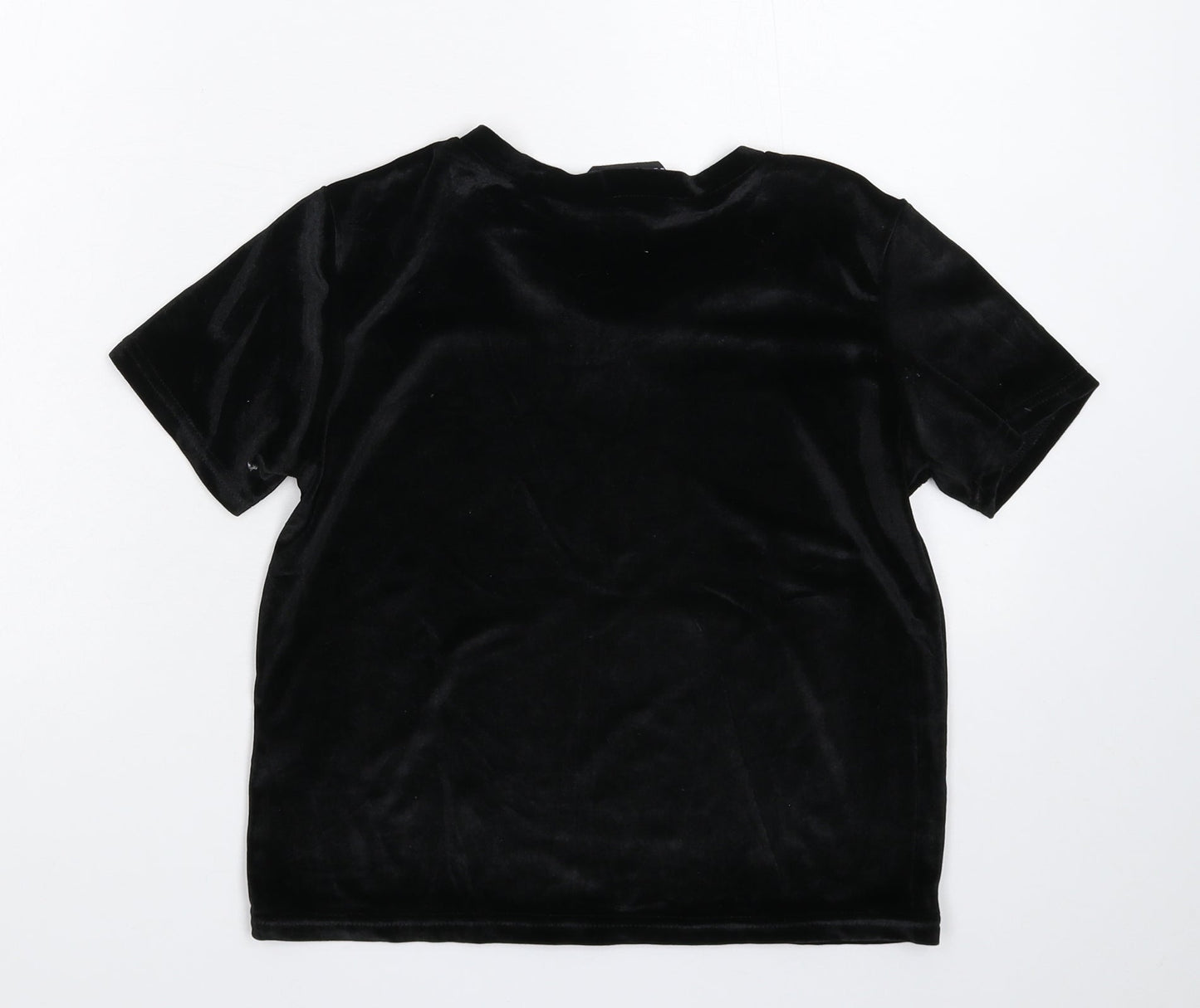 MRT Womens Black   Basic T-Shirt Size 6