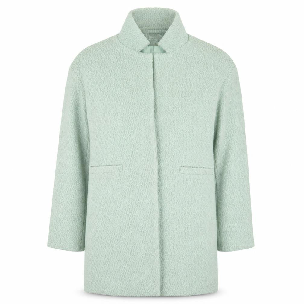Sheinside Womens Green   Pea Coat Coat Size M