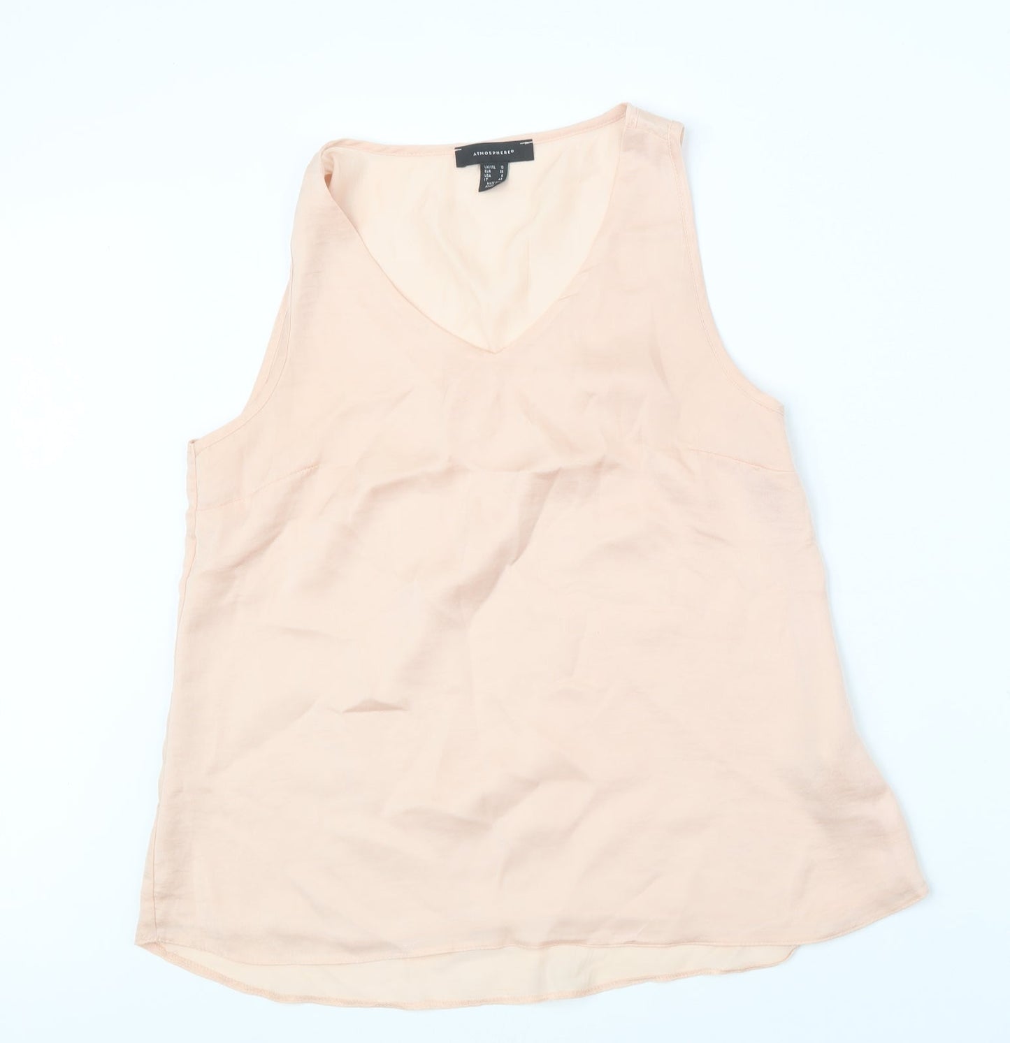 Atmosphere Womens Pink   Basic Button-Up Size 10