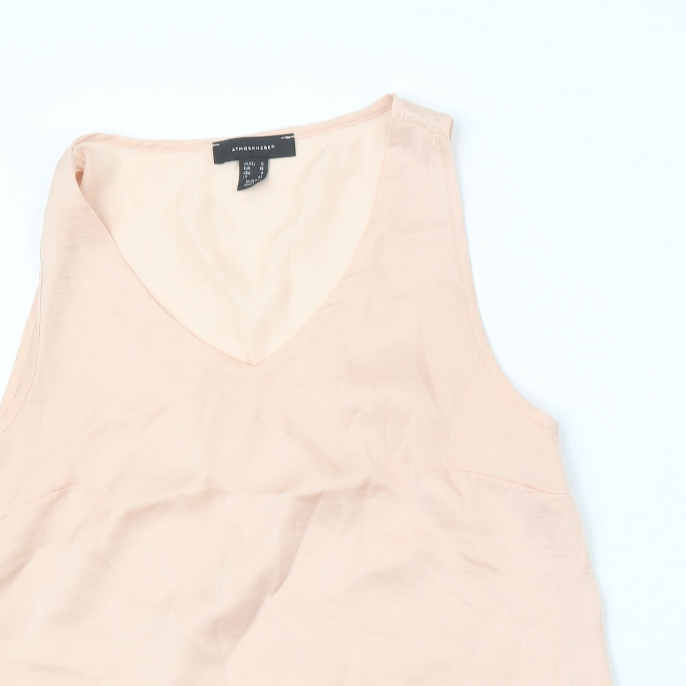 Atmosphere Womens Pink   Basic Button-Up Size 10