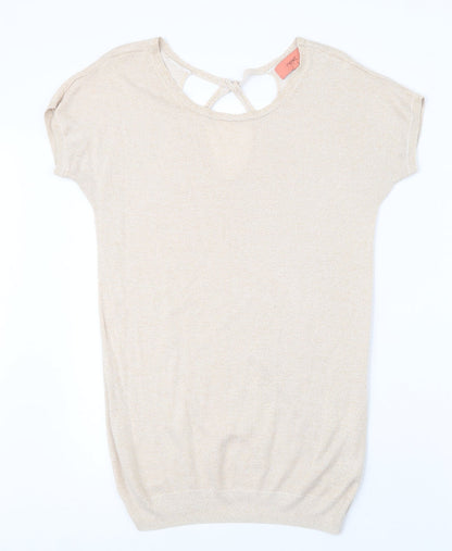Next Womens Pink  Knit Pullover Jumper Size 6