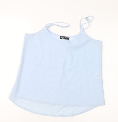 Preloved Select Womens Blue   Basic Blouse Size 10 - Front