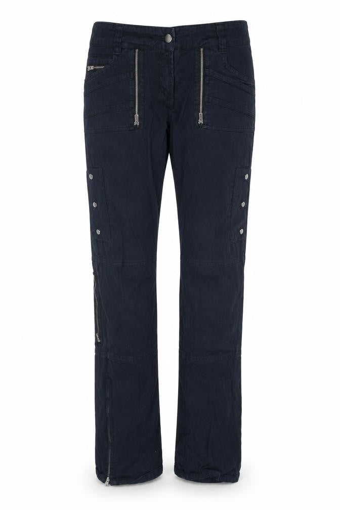 Moto Womens Blue   Trousers  Size 12 L31.5 in
