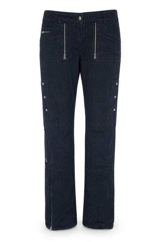 Moto Womens Blue   Trousers  Size 12 L31.5 in