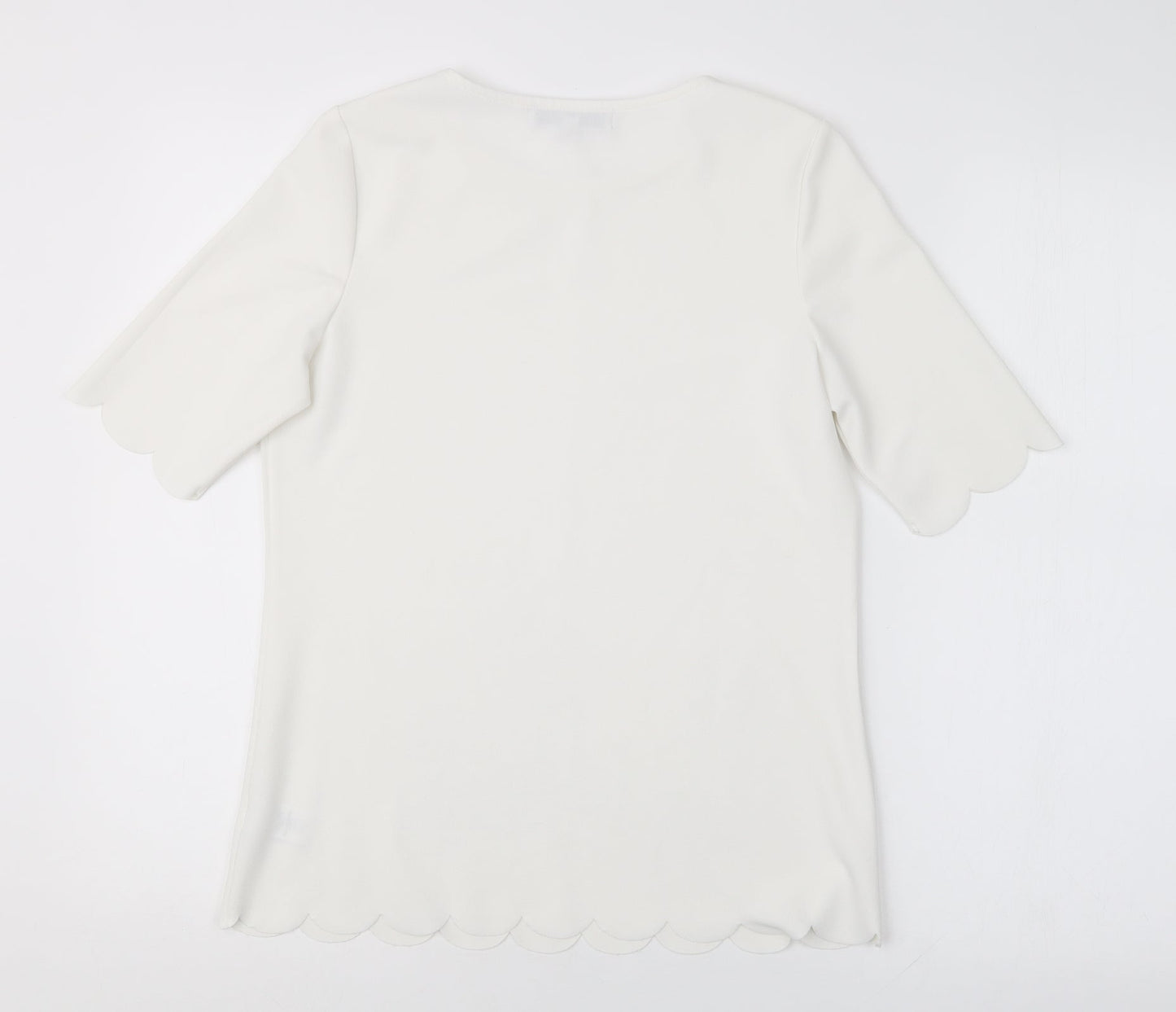 NEXT Womens White   Basic Blouse Size 6